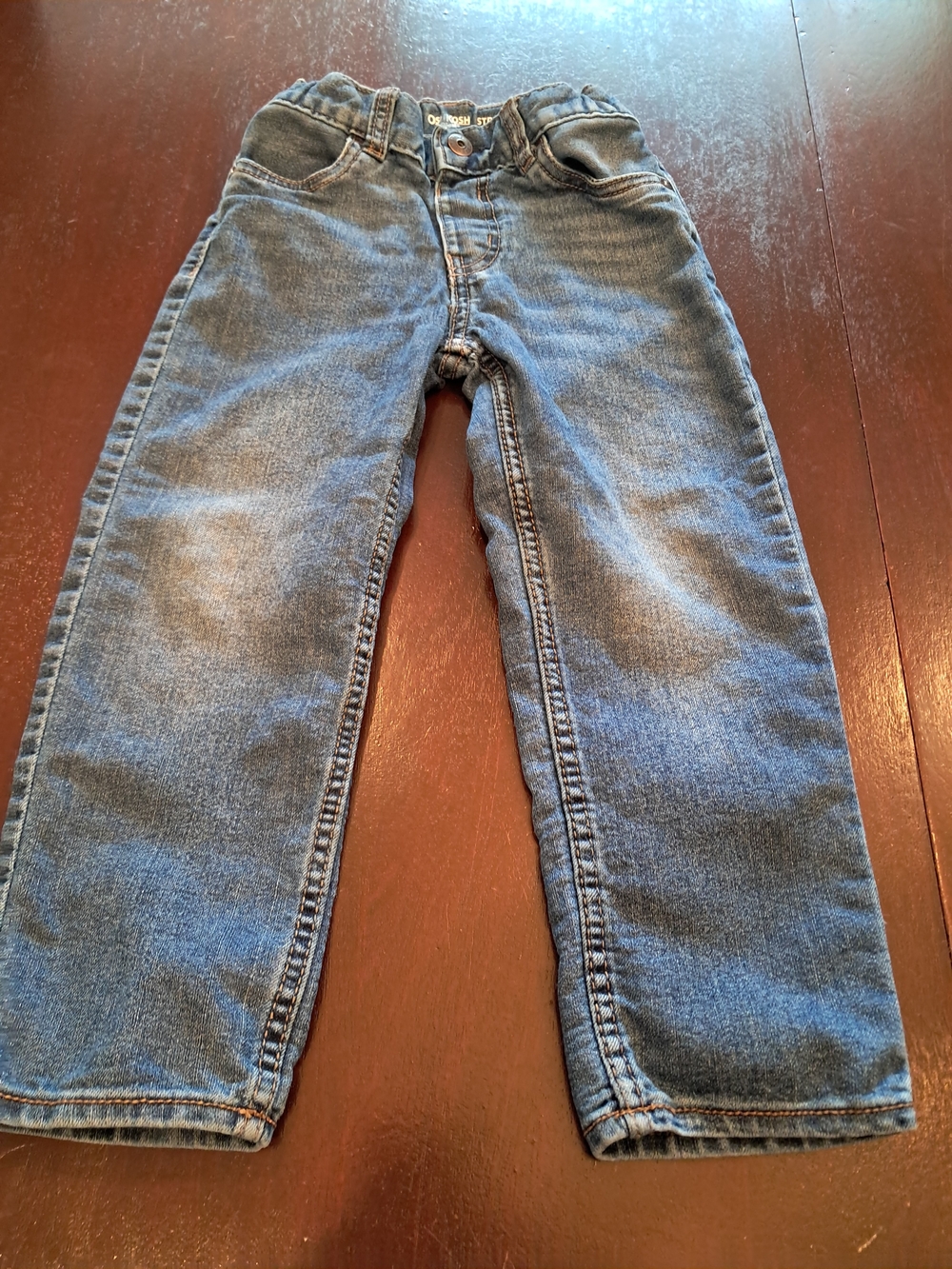 OshKosh B'gosh Boys Straight-Leg Blue Jeans